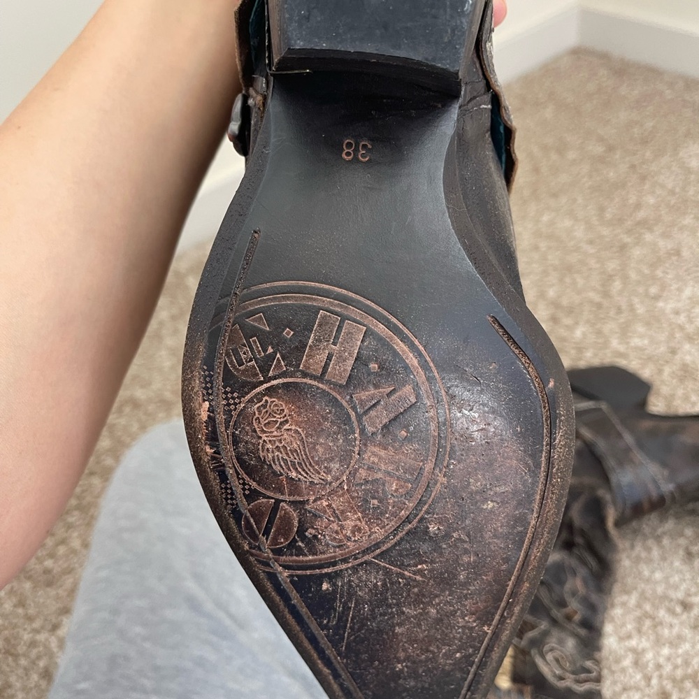 Vintage CHARRO western boots, great condition, super unique - Picture 5 of 6